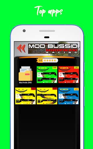 Mod Bussid Bus Ceper Modifikasi Racing screenshot 3