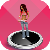 Music Player Dancers on Screen icon
