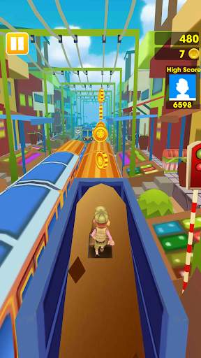 Railway Runner 2: to the moon screenshot 3