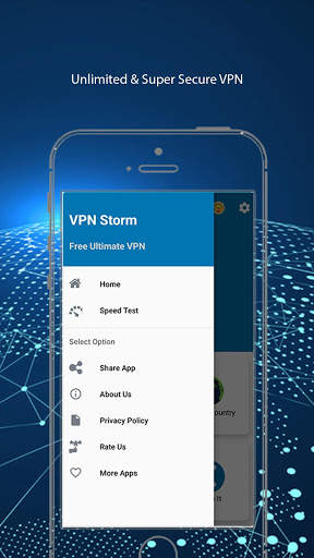 VPN Storm : Free Ultimate VPN & Free Proxy Sever screenshot 2