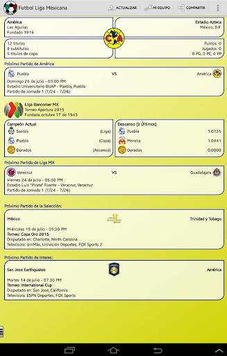 SoccerLair Mexican Leagues screenshot 16