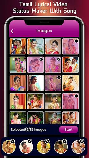 Animated Tamil Lyrical Video Status Maker screenshot 4