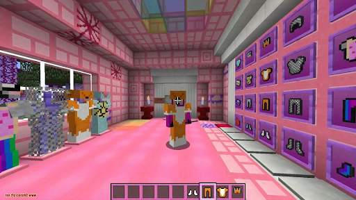 Kawaii World mods for minecraft - pink craft screenshot 4