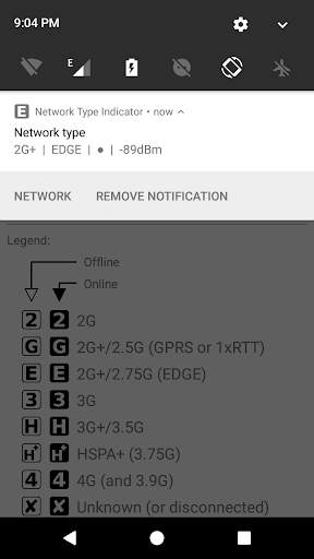Network Type Indicator screenshot 4
