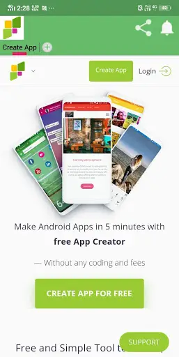 Free App creator without coding screenshot 1