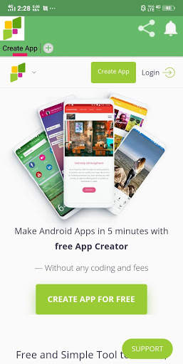 Free App creator without coding screenshot 1