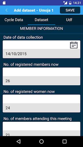 SAVIX Data App 4 تصوير الشاشة