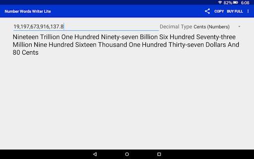 Number Words Writer Lite screenshot 6