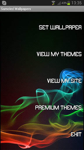 ADW Theme Samoled screenshot 4