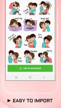 WAStickerApps: Pegatinas de Amor y Beso screenshot 3