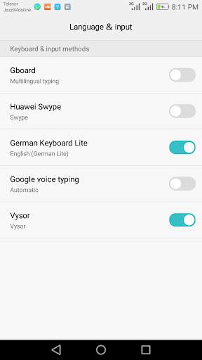 Duits toetsenbord Lite screenshot 2