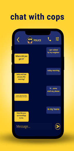 Chat with Police - Fake Police Call Prank App screenshot 4