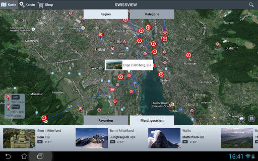 SWISSVIEW for Tablet screenshot 5