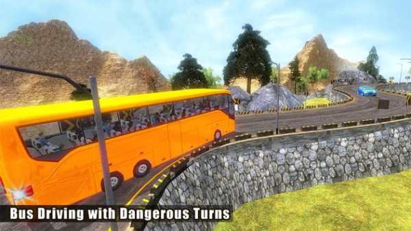 Offroad Bus Simulator 2017:Tourist Coach Bus Drive screenshot 12