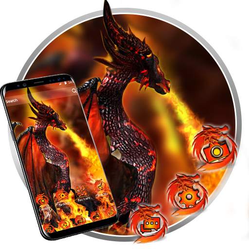 Fire Dragon Launcher Theme Live HD Wallpapers 1.0