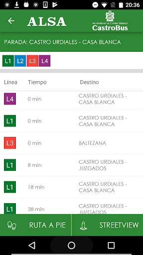 Autobuses Castro Urdiales 2 تصوير الشاشة