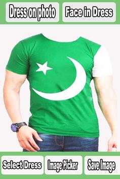 Best Pakistani Flag Shirts Photo Maker Free screenshot 4