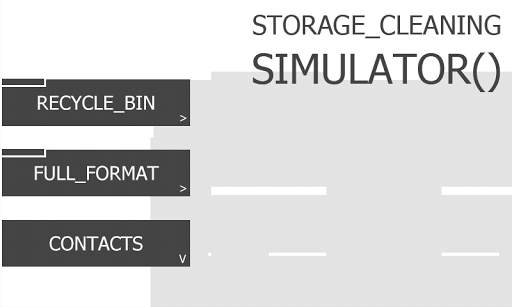 Storage Cleaning Simulator screenshot 1