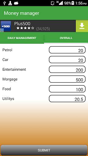 Money Manager स्क्रीनशॉट 4