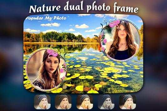 Nature Dual Photo Frames screenshot 5