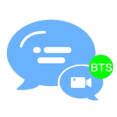 Bts Fake Message-Video Call icon