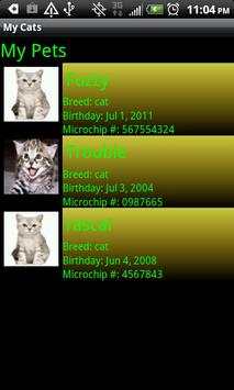 My Cats screenshot 2