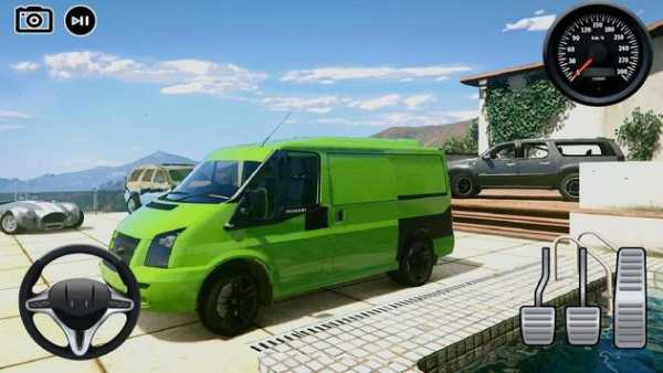 Driving Ford Transit Racing Simulator 2019 screenshot 3