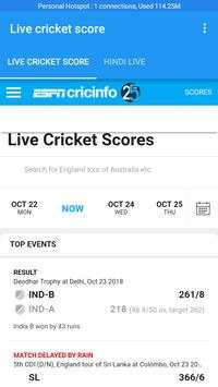 Live Cricket App screenshot 2
