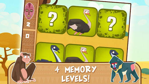 Africa Animals Games for Kids screenshot 2