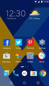 Marshmallow Launcher Theme for Android 7.0 screenshot 1