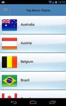 Top Music Charts screenshot 1