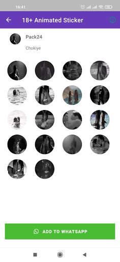 Animated Stickers 18  For WhatsApp screenshot 3