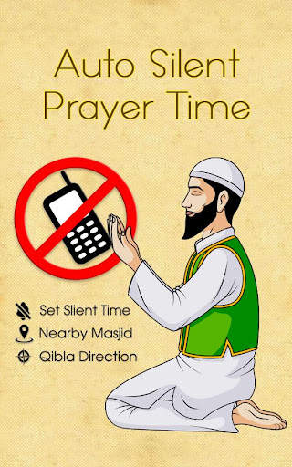 Auto Silent Mobile Prayer Time screenshot 1