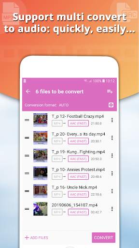 Video to MP3 Converter - Audio Cutter & Merger screenshot 3