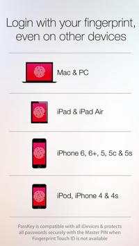 Fingerprint Password Manager PassKey App Lock Apps screenshot 2