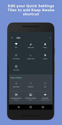 Keep Awake - Quick Settings Tile screenshot 1