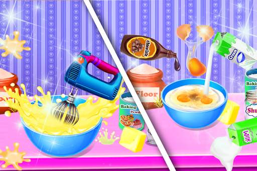 Cake Making : Birthday Party Cake Factory Games screenshot 1