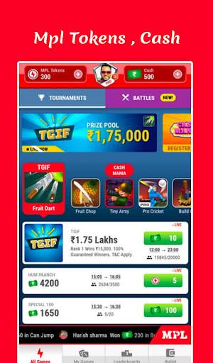 MPL Games - Download MPL Play & Earn Money Guide screenshot 1