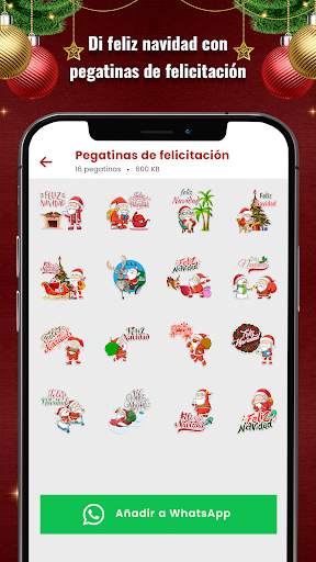 stickers navidad - WASticker screenshot 4