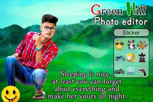 Green Hil Photo Editor - Background Changer screenshot 4
