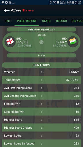 Cricflame  Cricket Live Line screenshot 14