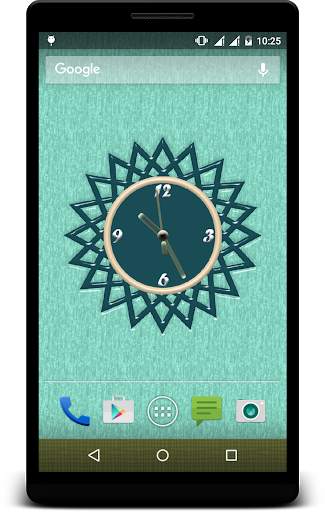 Super Clock Live Wallpaper screenshot 1