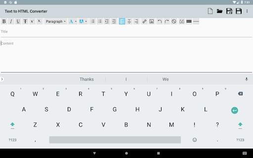 Text to HTML Converter 8 تصوير الشاشة