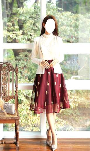 Women Mini Skirt Photo Suit screenshot 14
