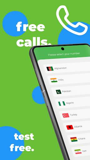 Vimoapp - wecall, 2nd number screenshot 1