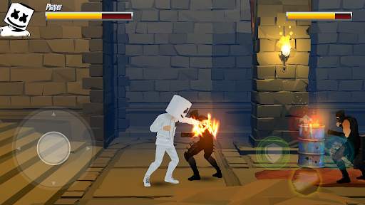 Marshmello Fighting Game 3D screenshot 2