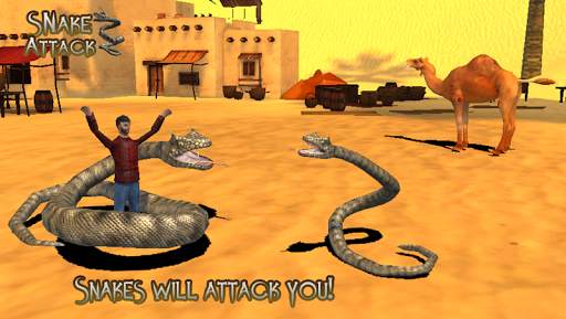 Snake Attack 3D Simulator screenshot 1