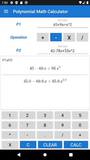 Polynomial Calculator screenshot 3