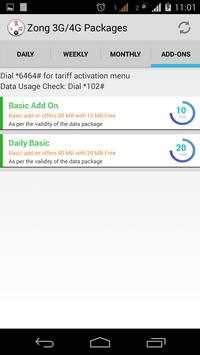 Zong 3G 4G Packages screenshot 5