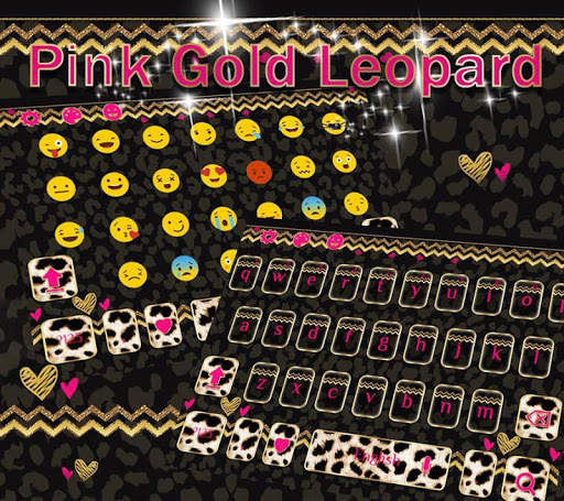 Luxury leopard Keyboard Theme स्क्रीनशॉट 2